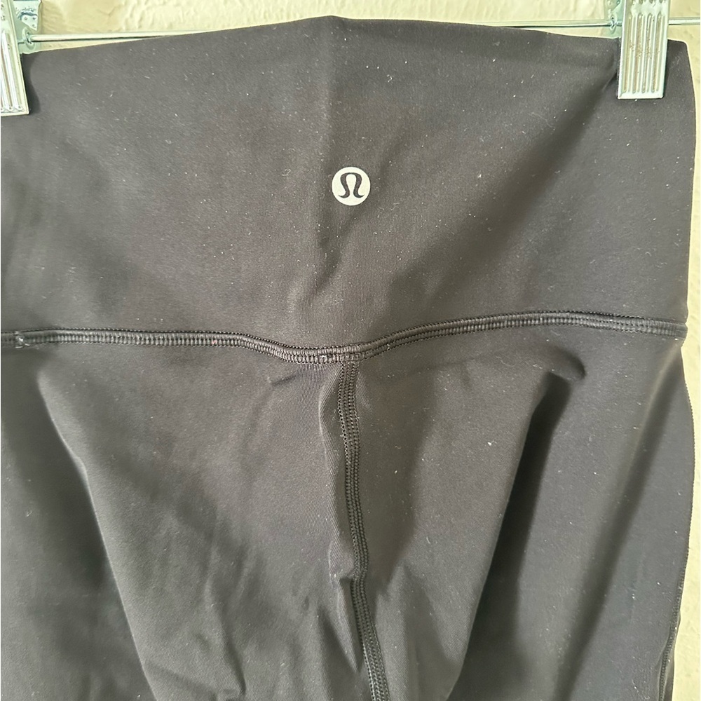 Lululemon Wunder Under Hi-Rise Tight Mix & Mesh 28" Black size 4 - Picture 6 of 9